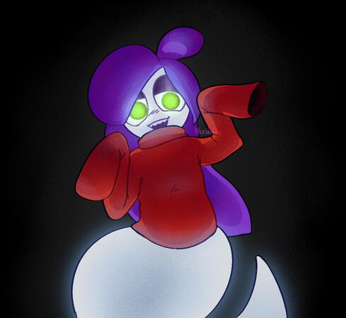 Yourob_10. Chibi, color bg.