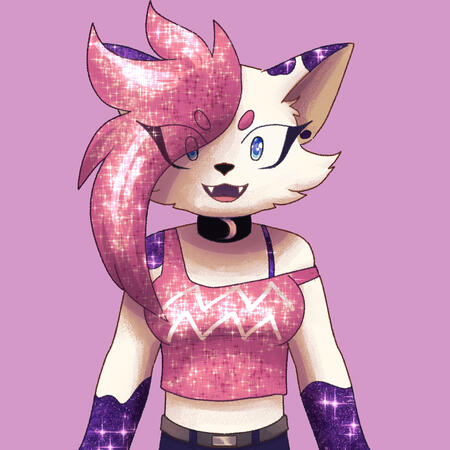 Hutch. PNGTuber. (Cropped) Full body, full render, + expressions.