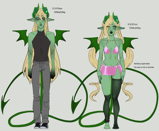 Seo Eun-sang. x2 full body flat/full shading. Color bg.