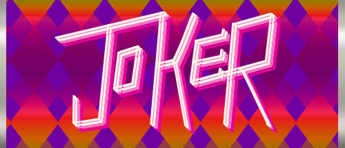 Joker. Soda can game asset.