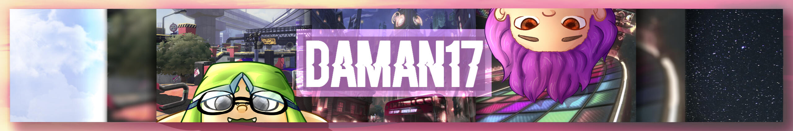 Daman. YouTube banner.